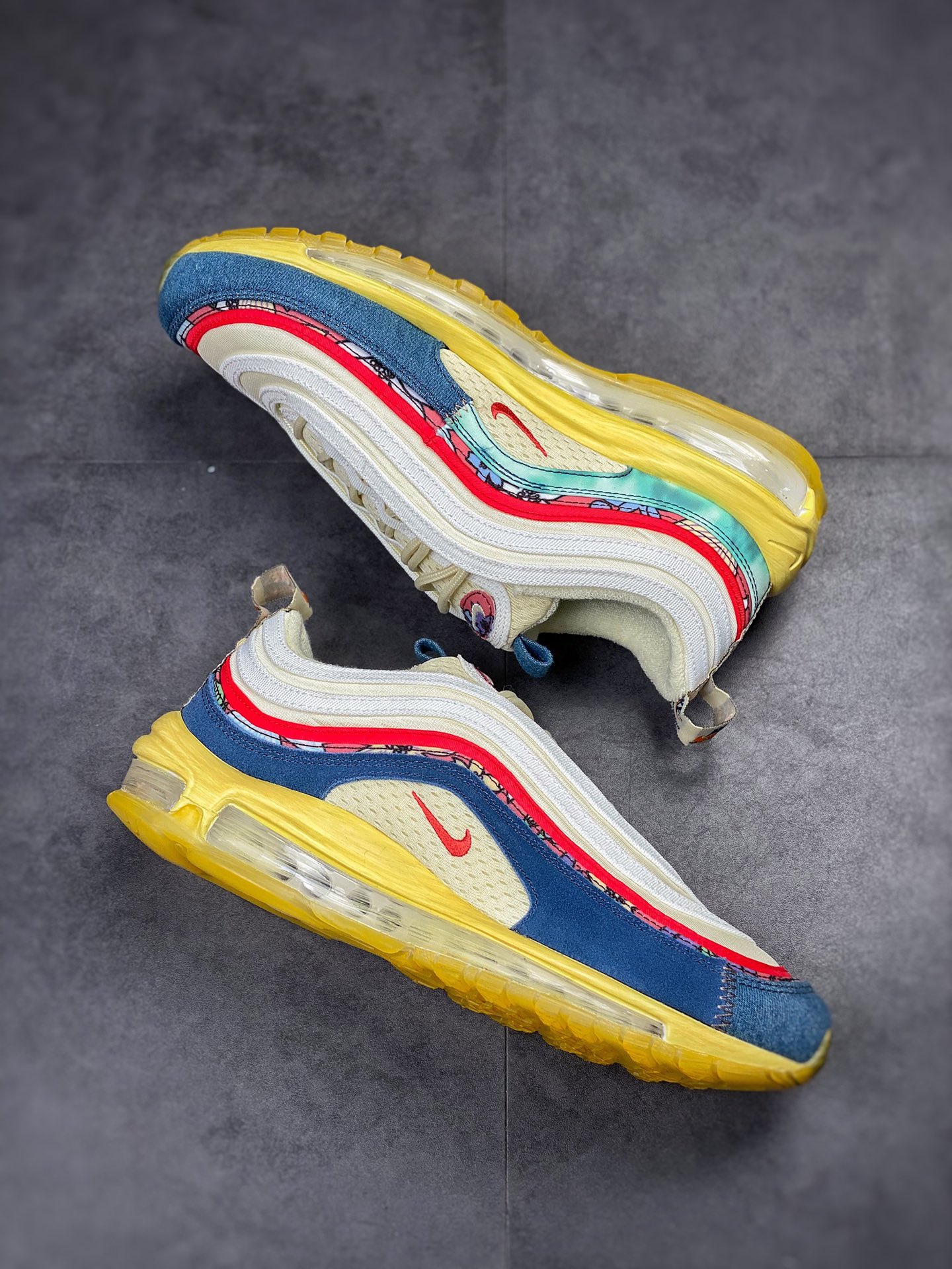 渠道订单NK Air Max 97 白蓝红 DV1486-162 渠道订单NK Air Max 97 白蓝红 DV1486-162