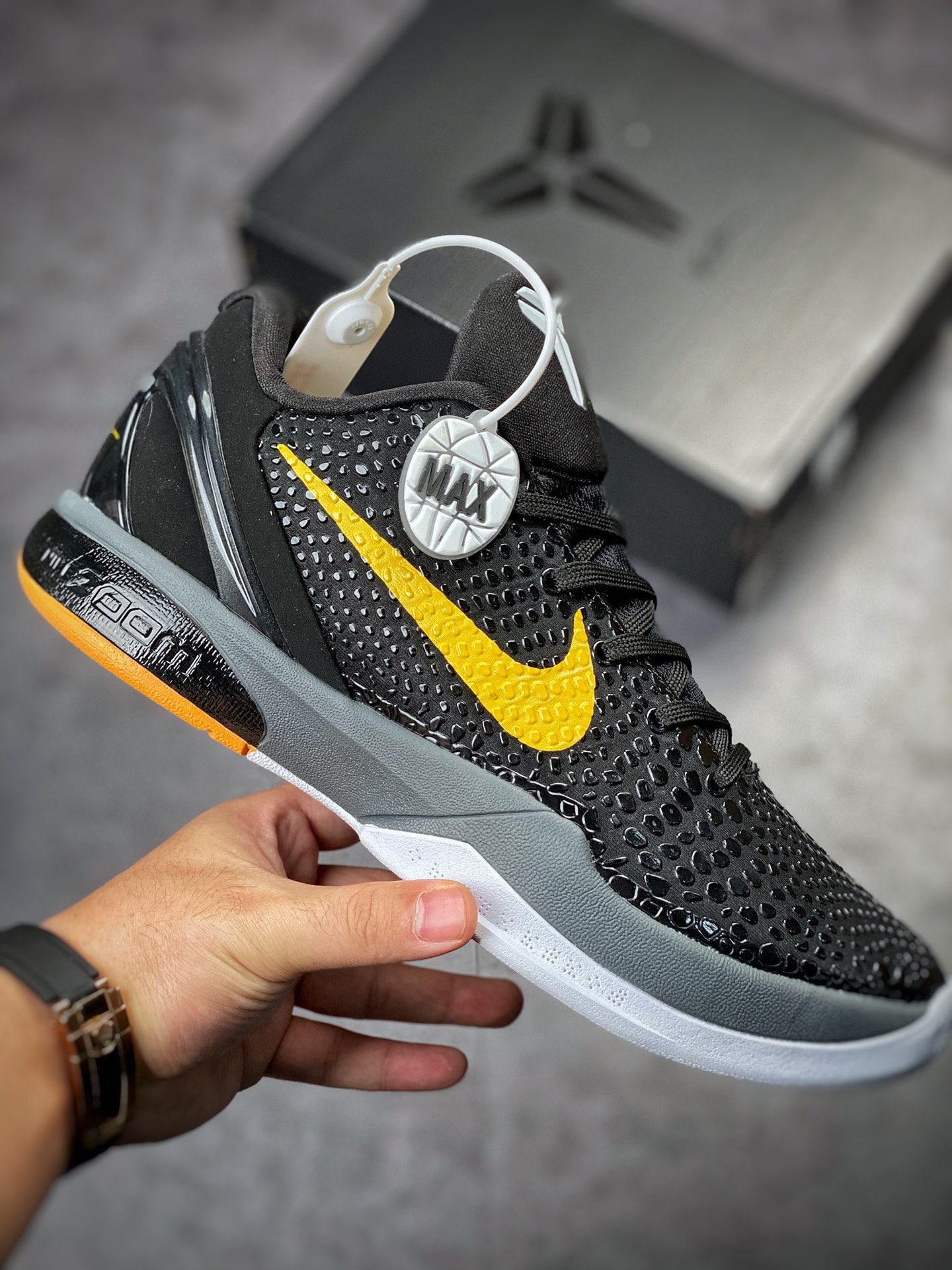 Nike Zoom Kobe VI Protro ZK6 黑黄 科比六代低帮运动篮球鞋 CW2190-001 Nike Zoom Kobe VI Protro ZK6 黑黄 科比六代低帮运动篮球鞋 CW2190-001