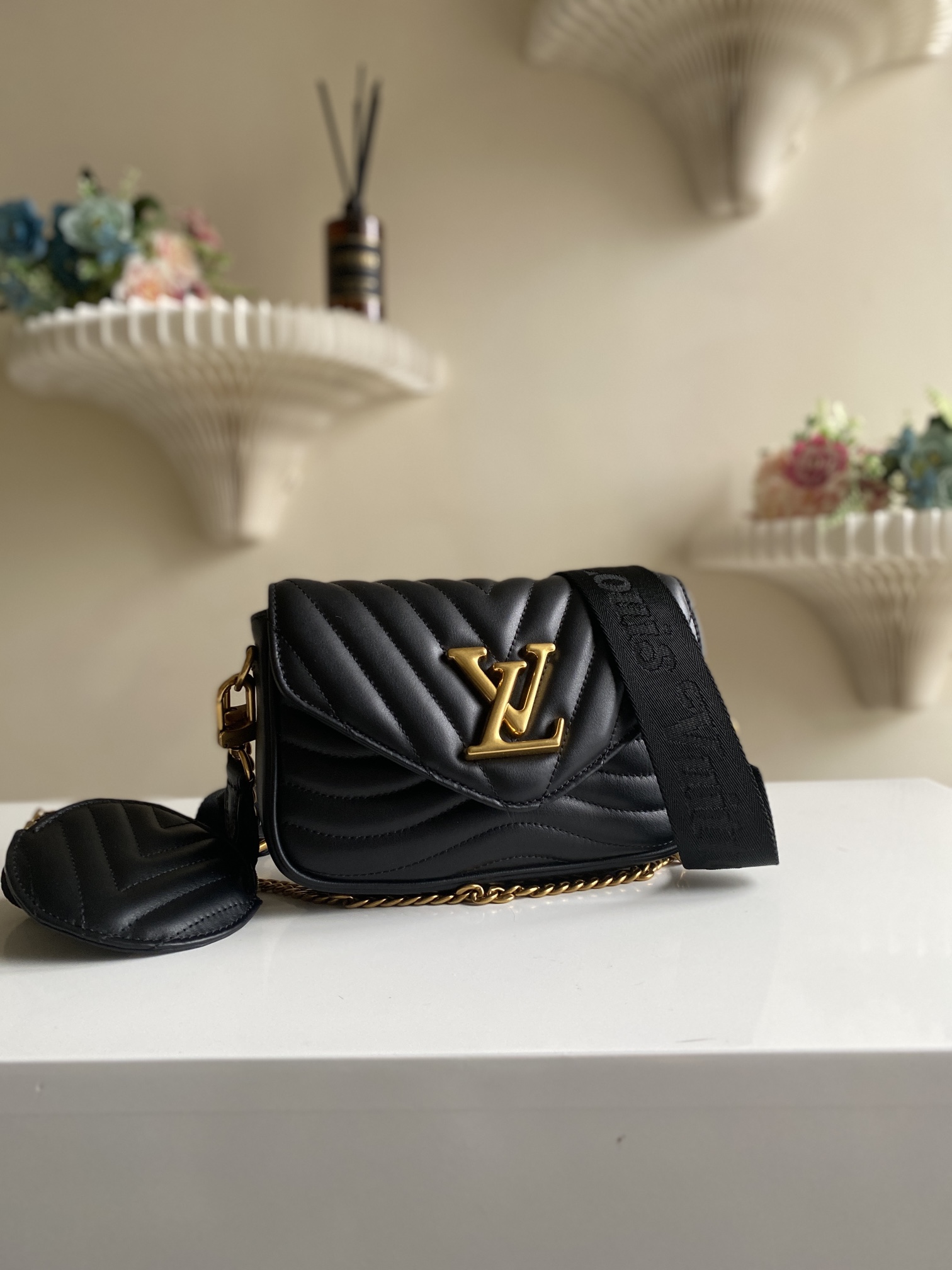 Omega Luxury Designer Handbag Shoulder Crossbody Bag crafted in premium