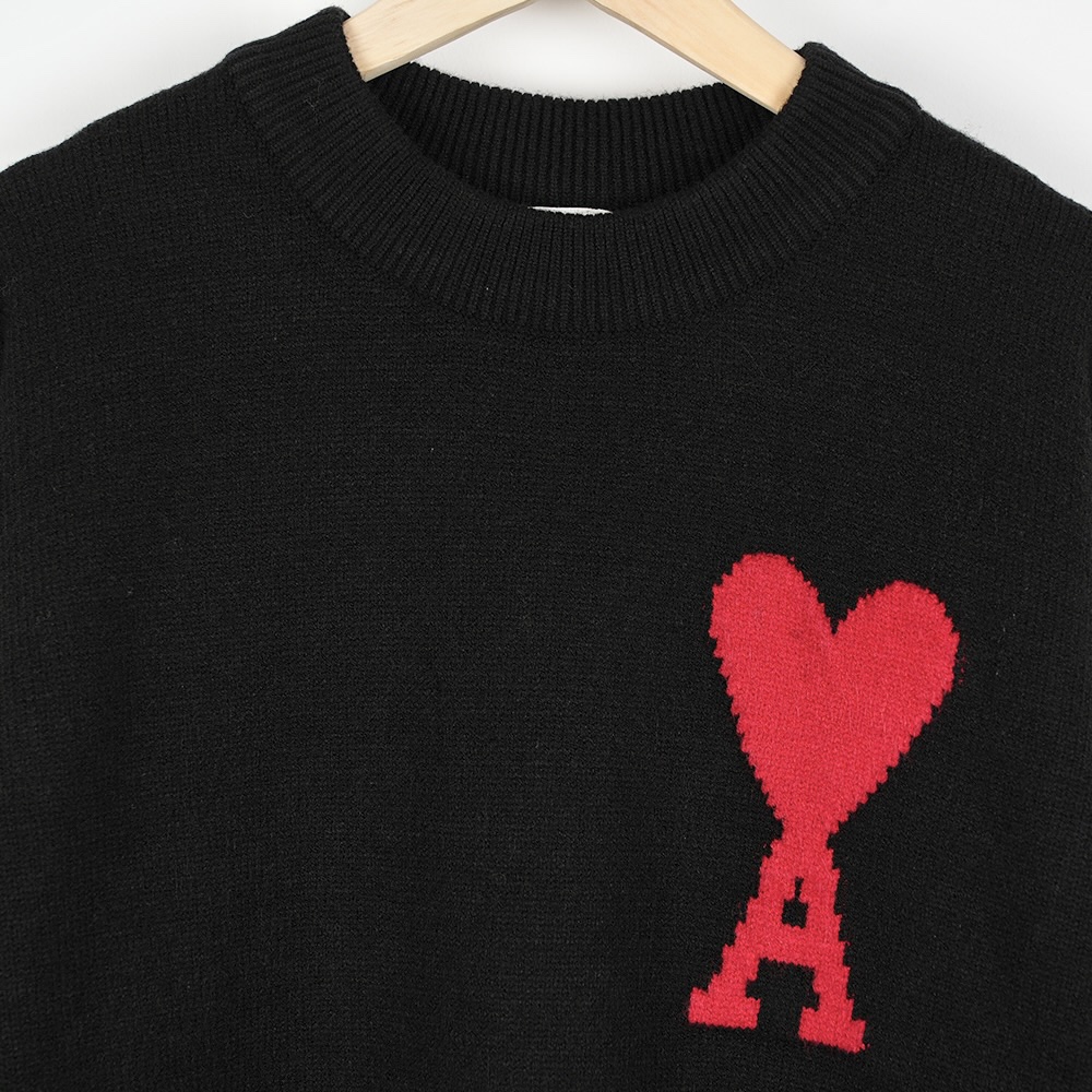 High-End Women’s Clothing: Wool Knit Sweaters with Twilight Collars by Ami - 图片 2