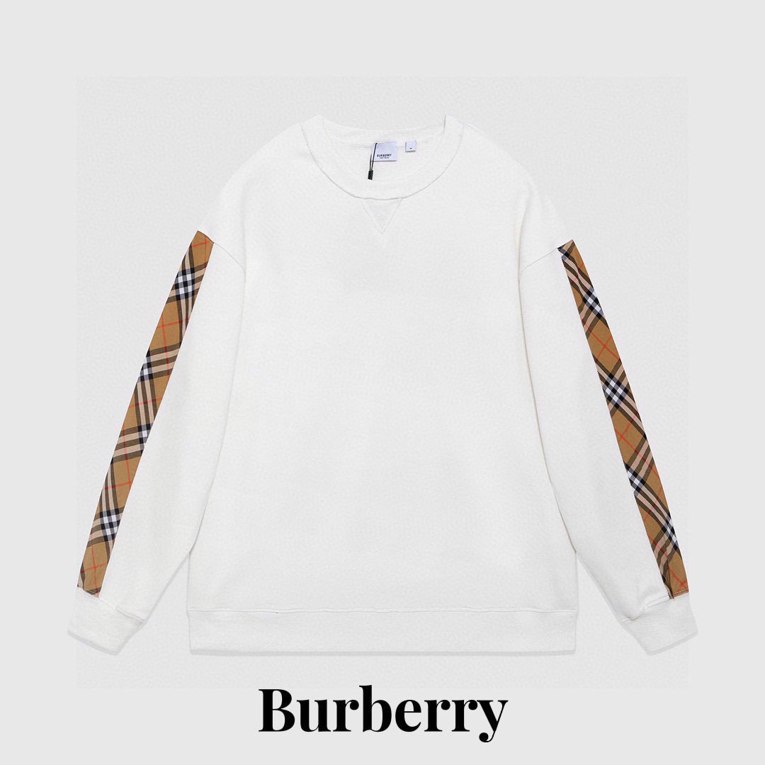 230 巴宝莉/Burberry 双臂专属格纹工艺