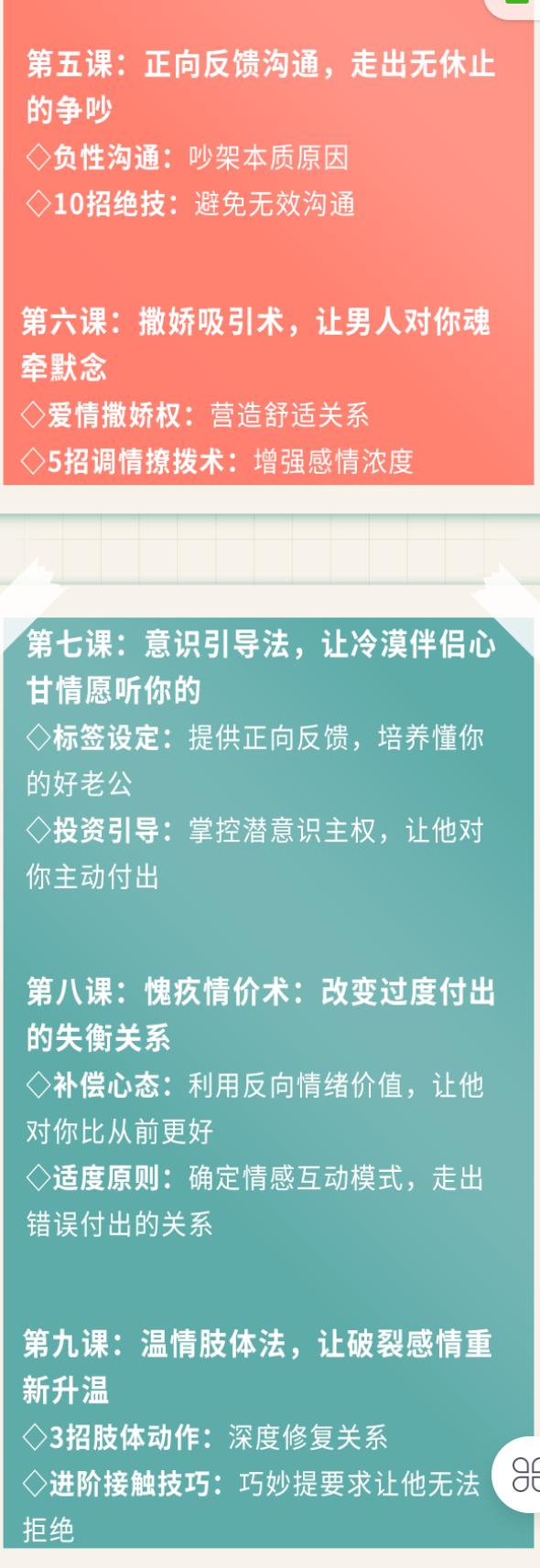 【25[红包]·S2042学会提供情绪价值，让男人宠你如命！【情绪价值提升训练课】【扎南】】