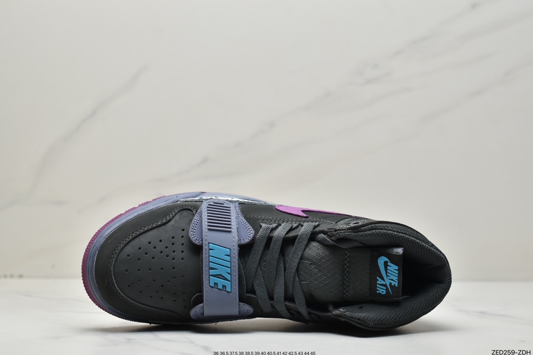 260 耐克Nike Air Jordan Legacy 312 灰紫有着交错结合的设计AV3922-005