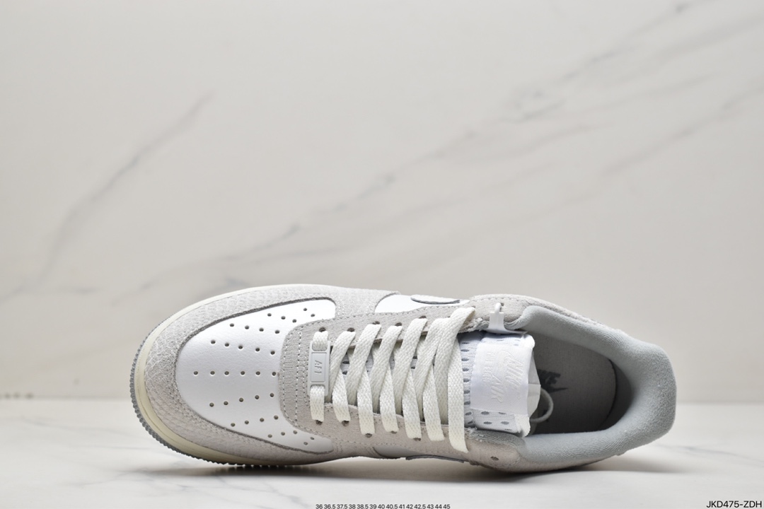 160 Air Force 1 '07 Low 灰白蟒纹 DX2678-100
