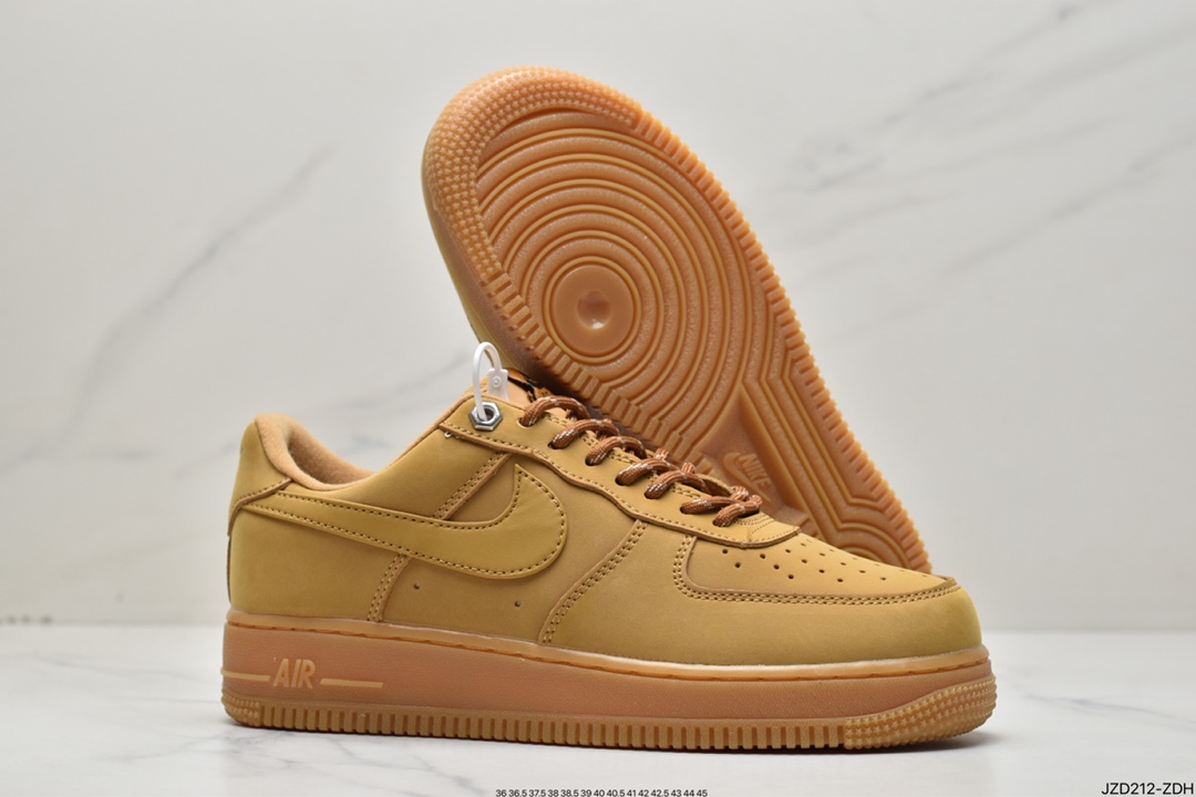 140 Nike Air Force1 Low AF1 经典款小麦色空军一号低帮休闲板鞋 CJ9179-200