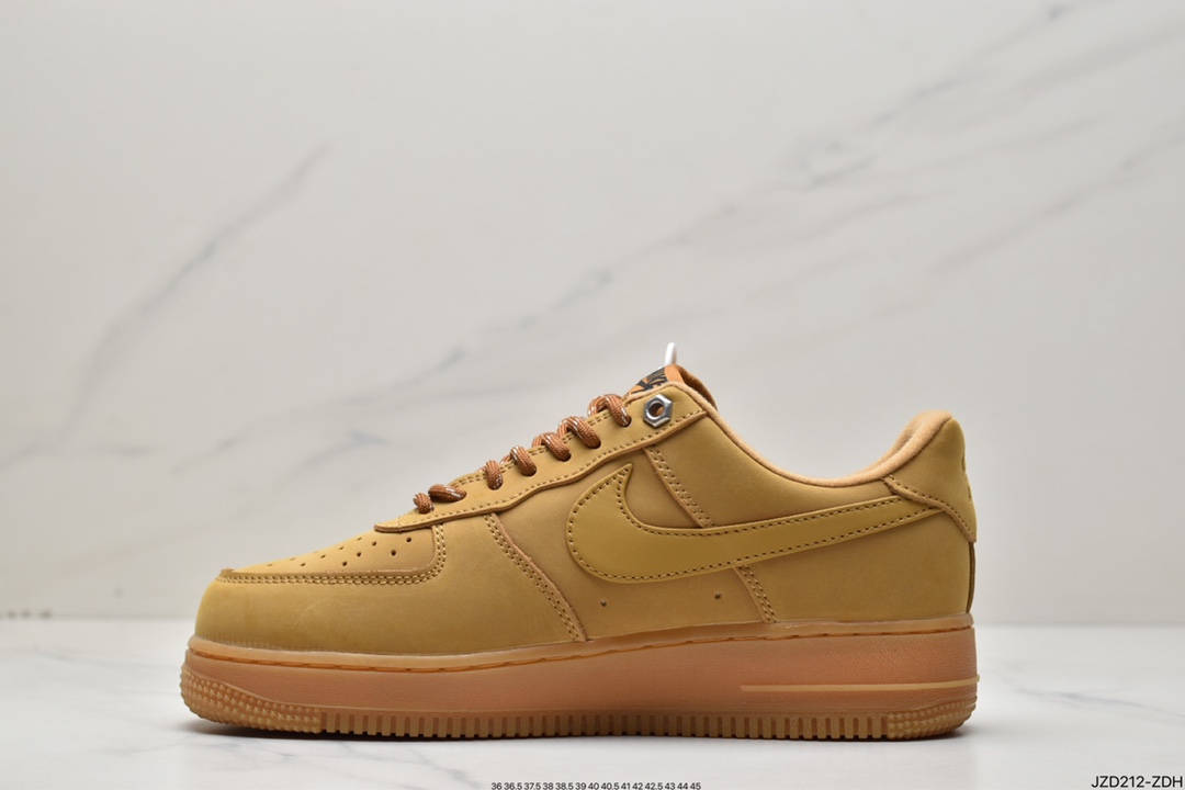 140 Nike Air Force1 Low AF1 经典款小麦色空军一号低帮休闲板鞋 CJ9179-200