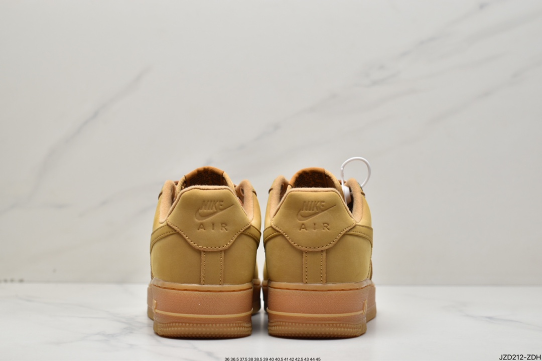 140 Nike Air Force1 Low AF1 经典款小麦色空军一号低帮休闲板鞋 CJ9179-200