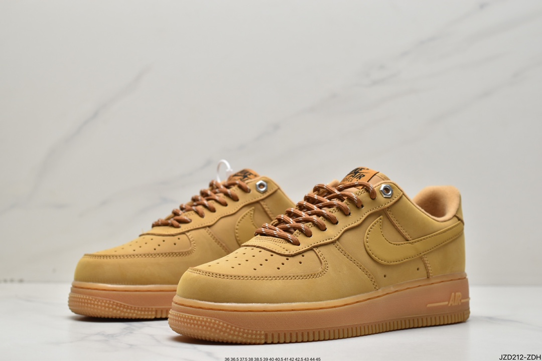 140 Nike Air Force1 Low AF1 经典款小麦色空军一号低帮休闲板鞋 CJ9179-200