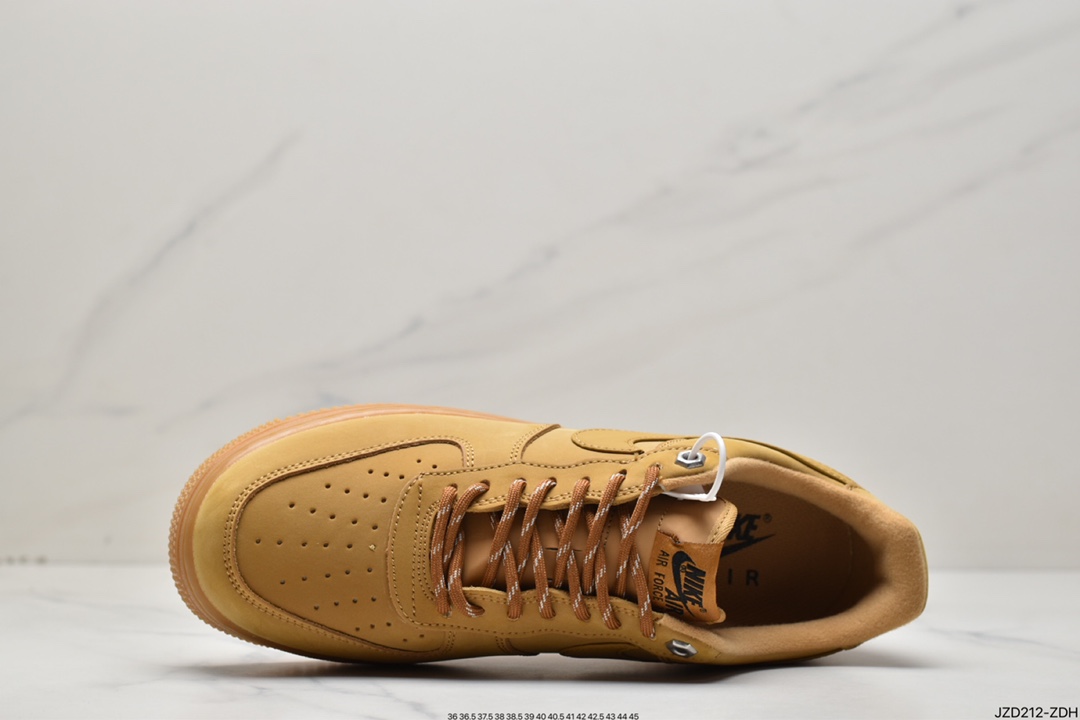 140 Nike Air Force1 Low AF1 经典款小麦色空军一号低帮休闲板鞋 CJ9179-200
