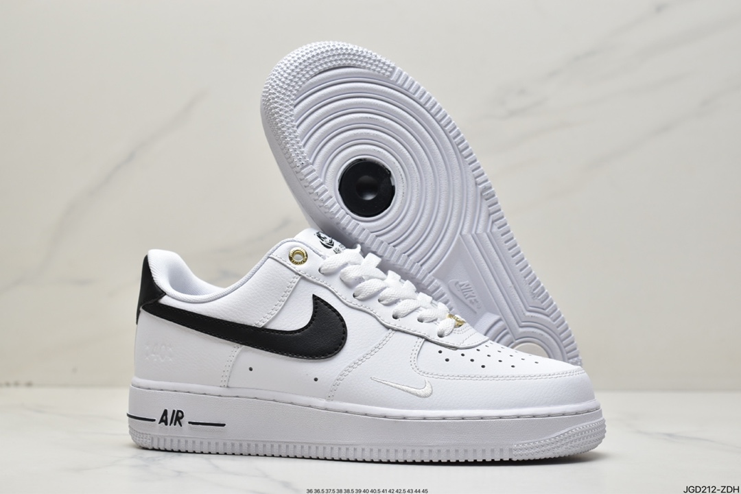 180 Nike Air Force 1 Low 07 40周年白黑DQ7658-100