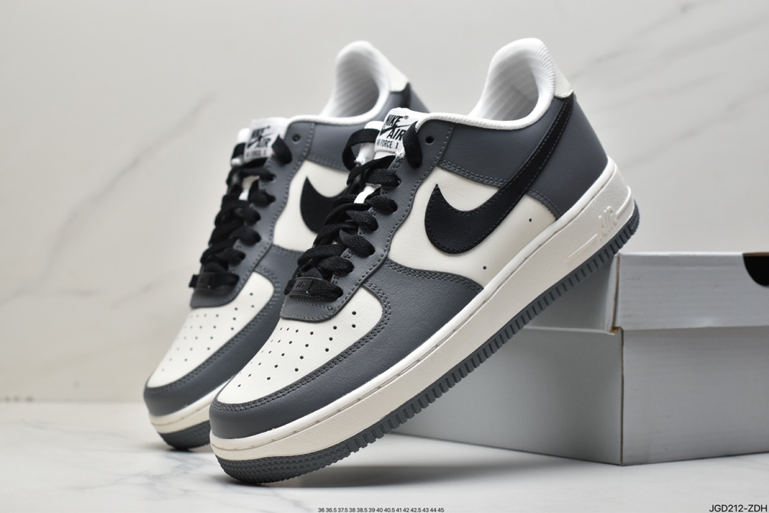 180 Nike Air Force 1 Low 07 40周年白黑DQ7658-100