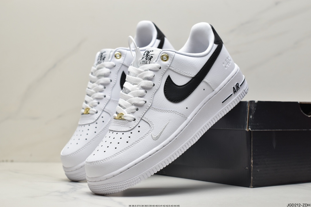 180 Nike Air Force 1 Low 07 40周年白黑DQ7658-100