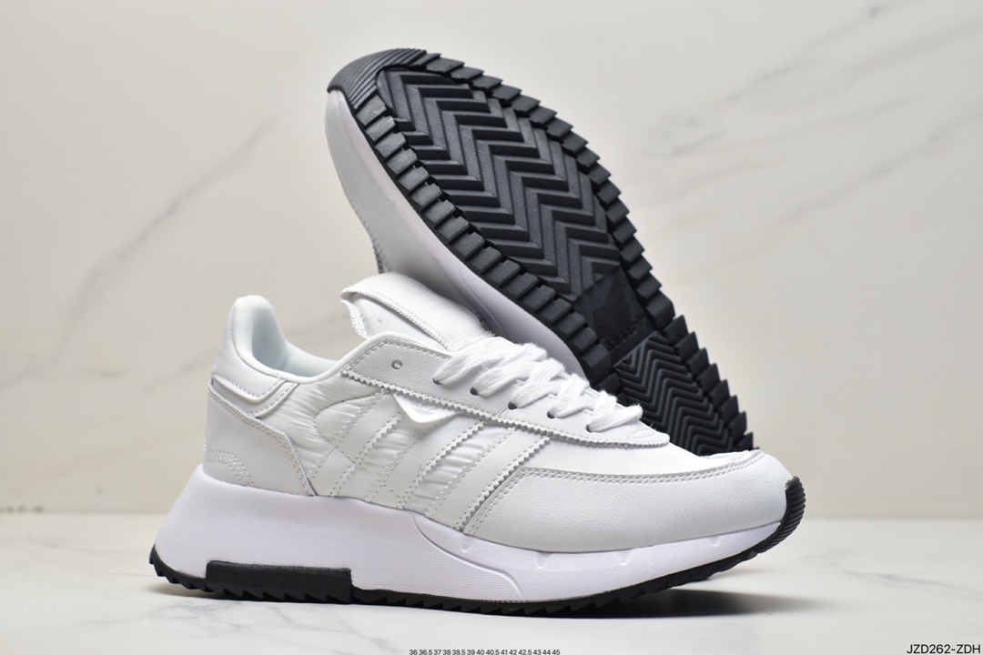 Adidas Originals Retropy Boost F2 series cushioning casual sports jogging shoes GW5473