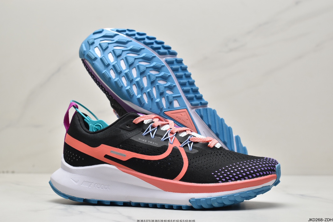 160 Nike React Pegasus Trail 4 飞马涡踪迹4代低帮DJ6158-003