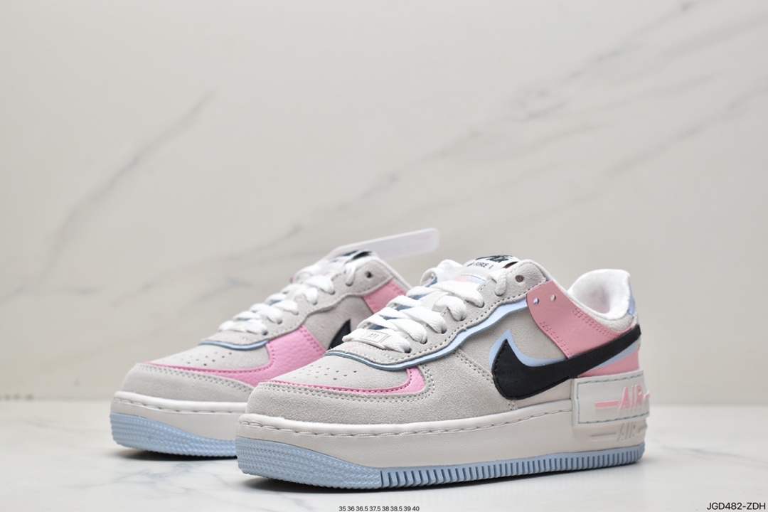 180 耐克Nike Air Force 1 Low Fur-Lined Shadow 灰褐加绒 DX3358-100