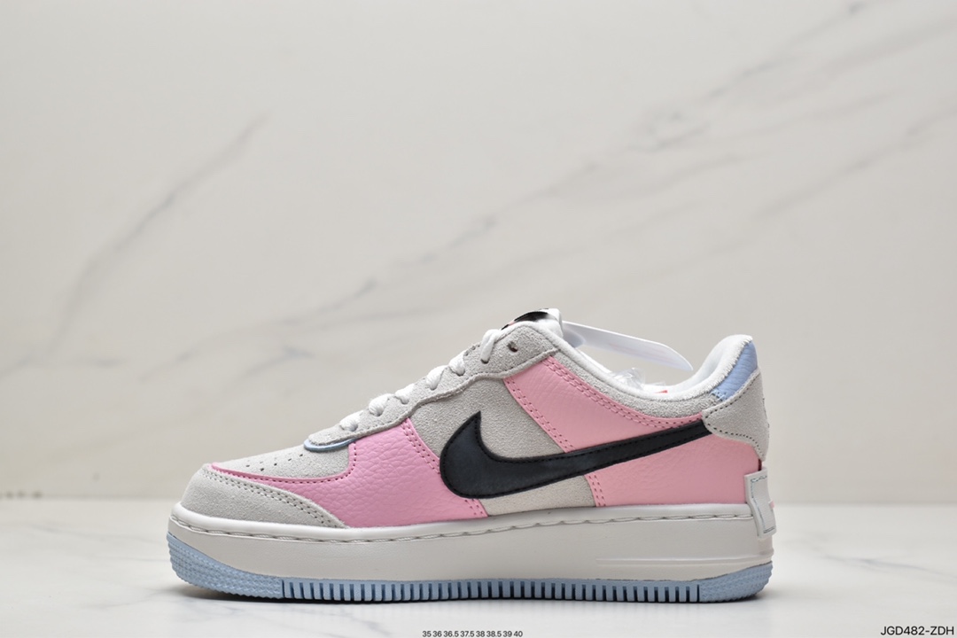 180 耐克Nike Air Force 1 Low Fur-Lined Shadow 灰褐加绒 DX3358-100