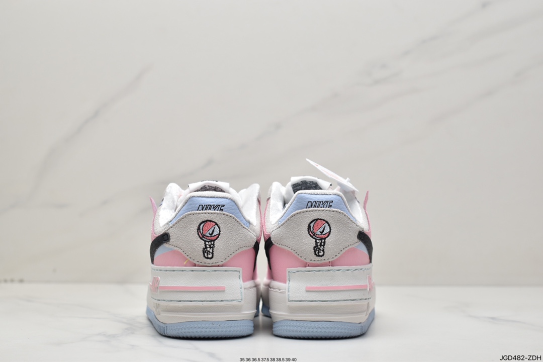 180 耐克Nike Air Force 1 Low Fur-Lined Shadow 灰褐加绒 DX3358-100