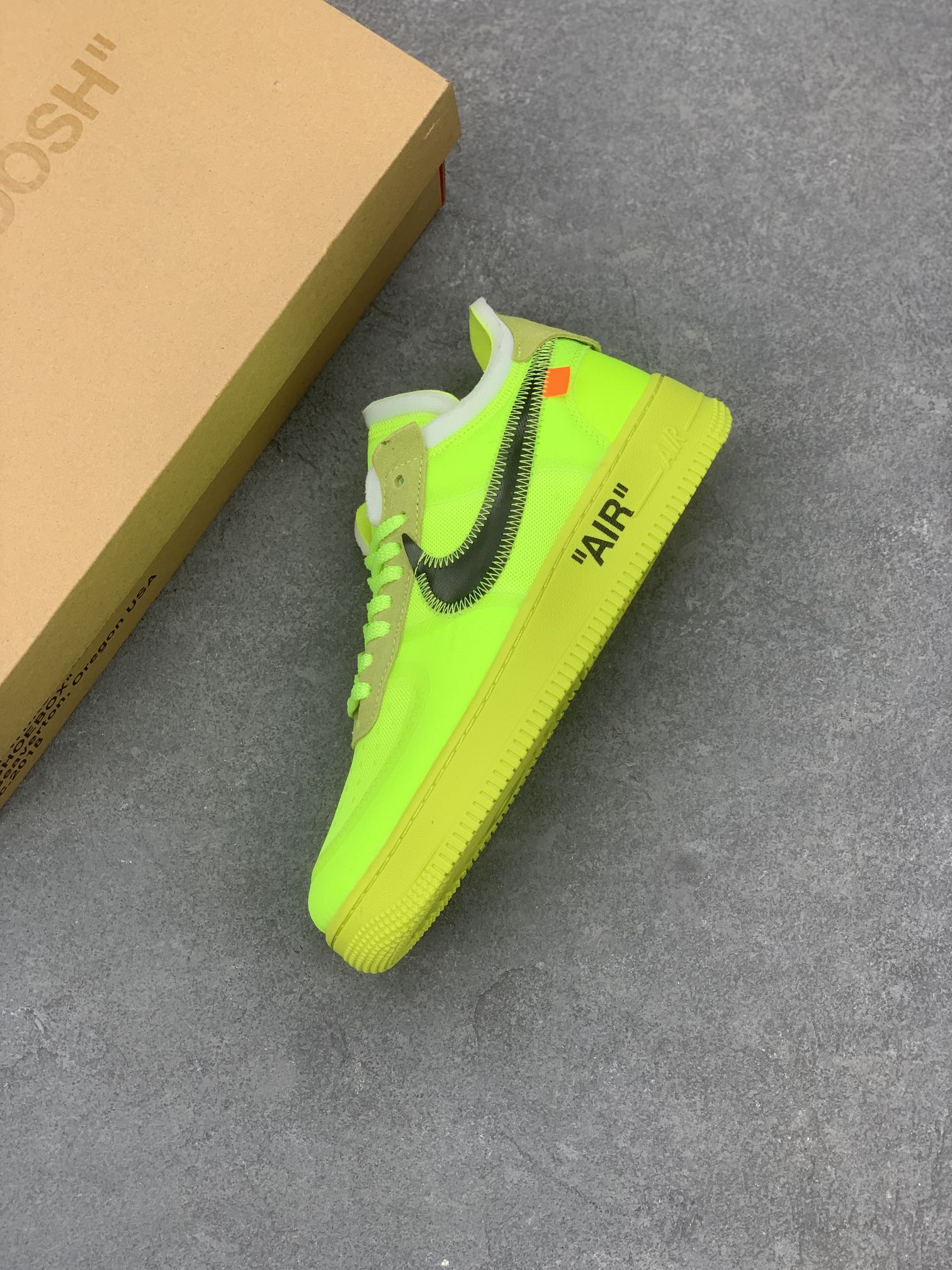 Off-White x Air Force 1 '07 Low 'Volt' AO4606-700 Sneakers 8 i1667768571 7484 6