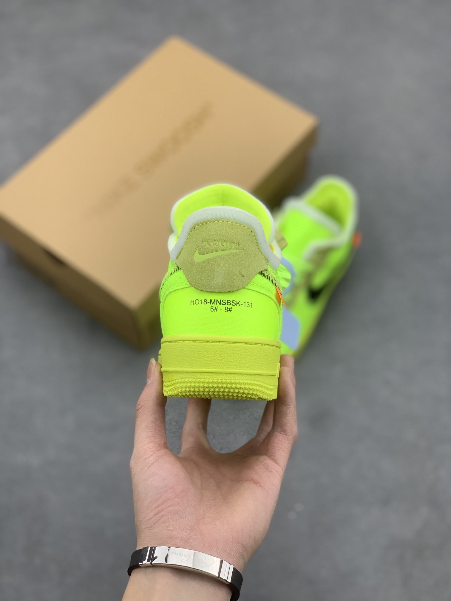 Off-White x Air Force 1 '07 Low 'Volt' AO4606-700 Sneakers 5 i1667768571 8178 3
