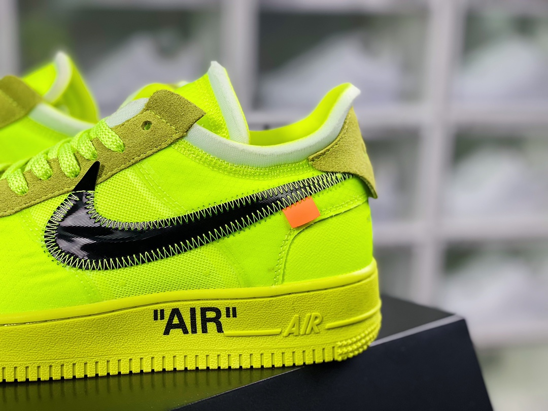 280 Air Sole气垫内底VIRGIL ABLOH设计师独立品牌Off-White xAir Force 1 Low”Vlot”2.0初代空军一号AO4606-700