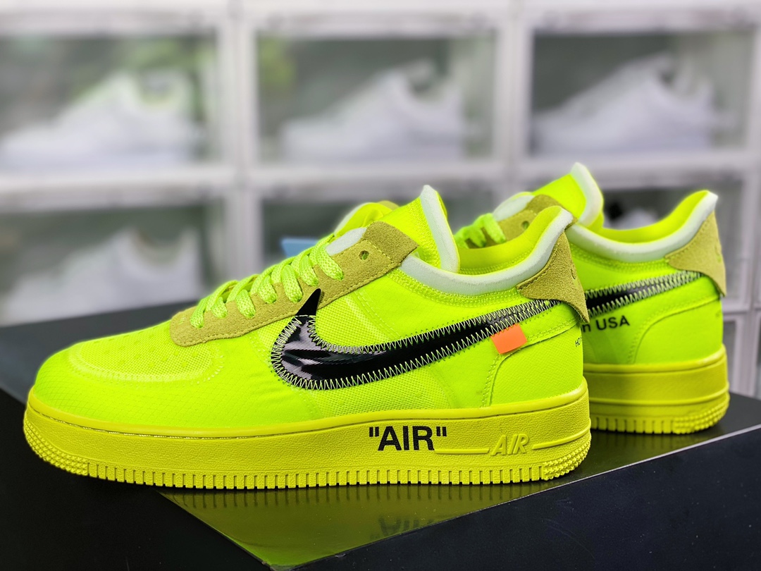 280 Air Sole气垫内底VIRGIL ABLOH设计师独立品牌Off-White xAir Force 1 Low”Vlot”2.0初代空军一号AO4606-700