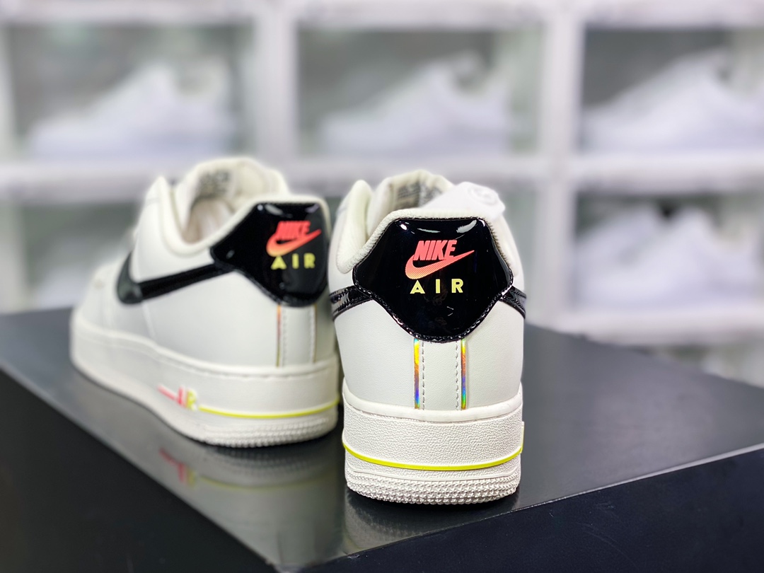 220  Air Force 1'07 Low”Milk White/Black/Colorful”空军一号经典低帮ZX9856-599