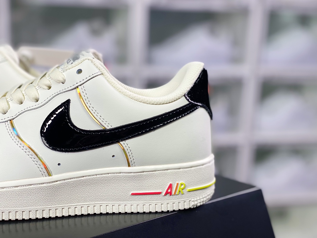 220  Air Force 1'07 Low”Milk White/Black/Colorful”空军一号经典低帮ZX9856-599