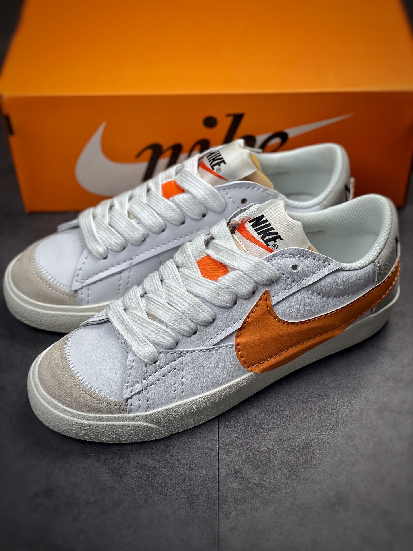 160 Nike Blazer Low 77 JUMBO 复古经典开拓者 DN2158-100