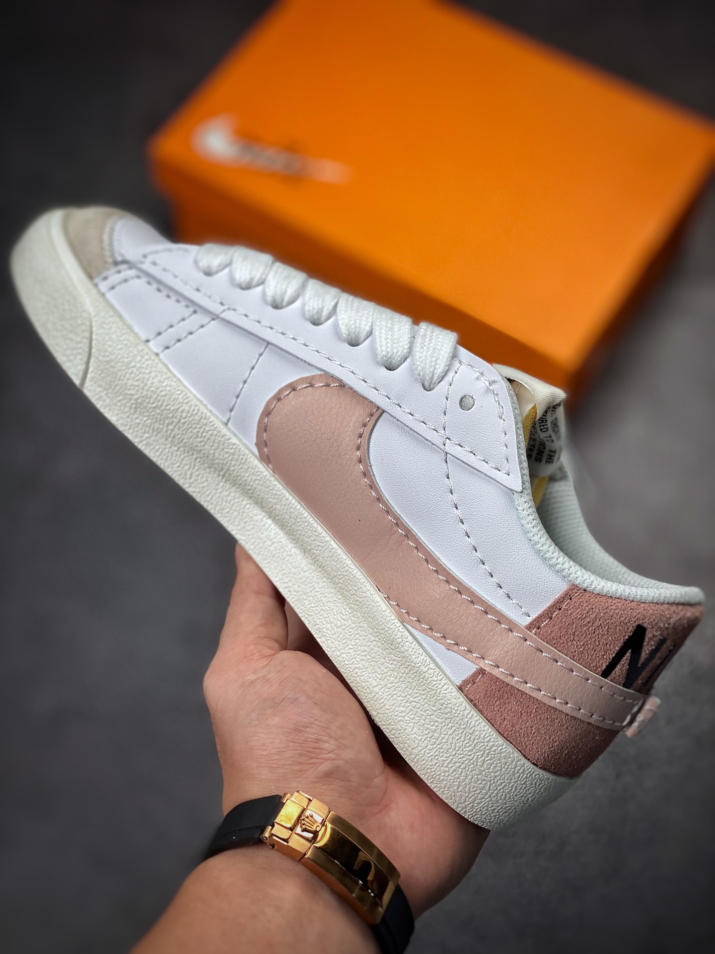 160 Nike Blazer Low 77 JUMBO 复古经典开拓者DQ1470-102