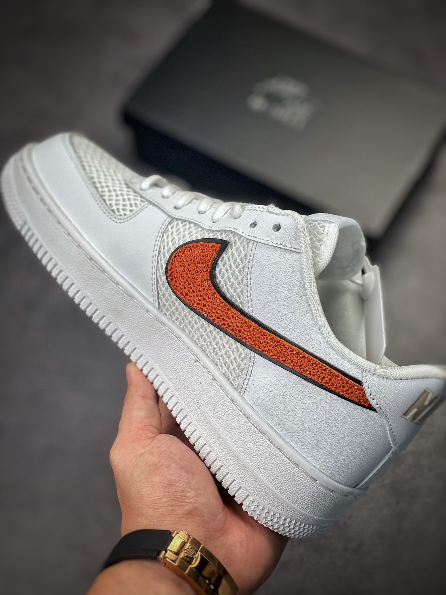 190 Nike Air Force 1 Low 07 白焦橙 DZ5228-100