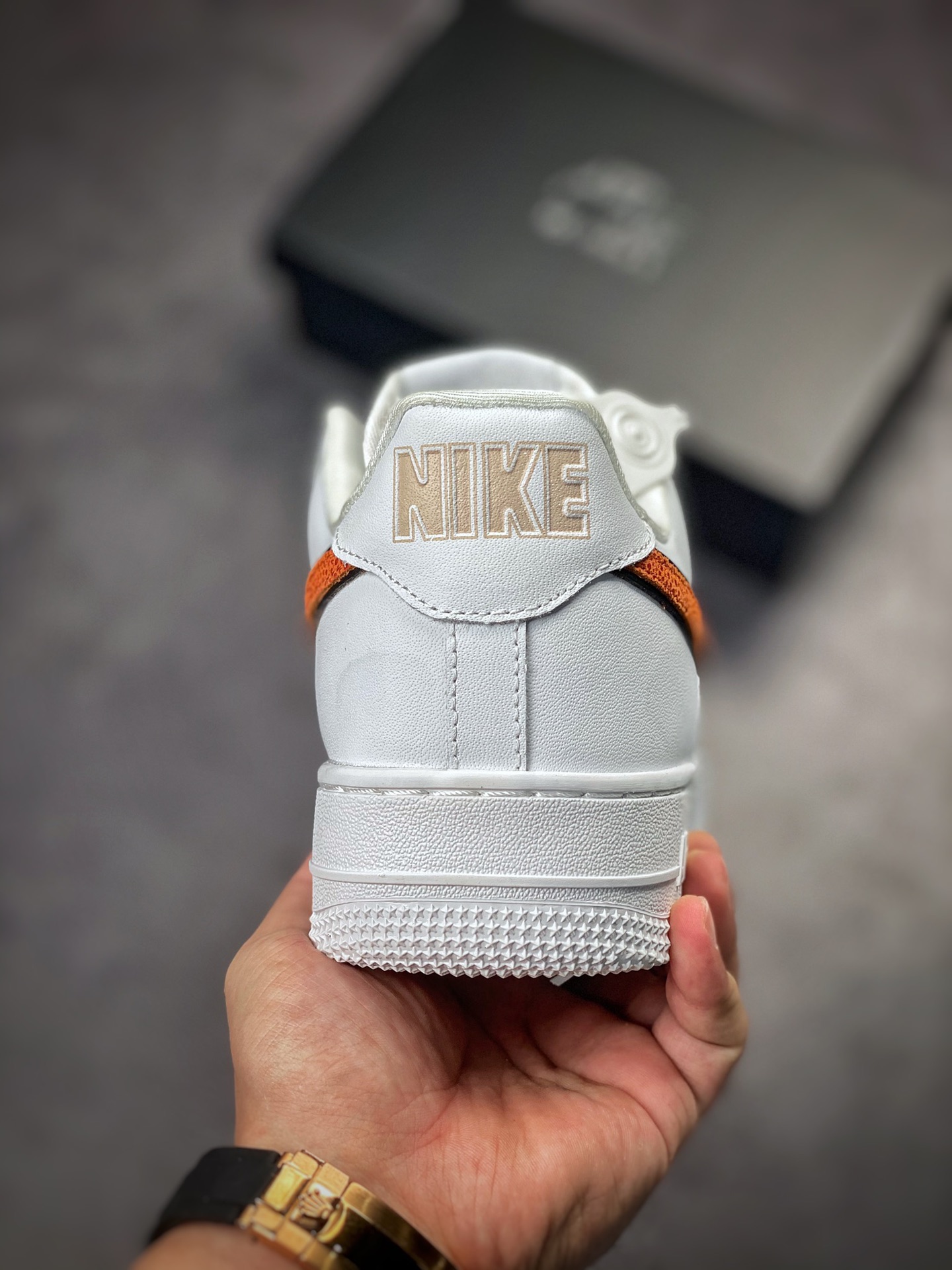 190 Nike Air Force 1 Low 07 白焦橙 DZ5228-100