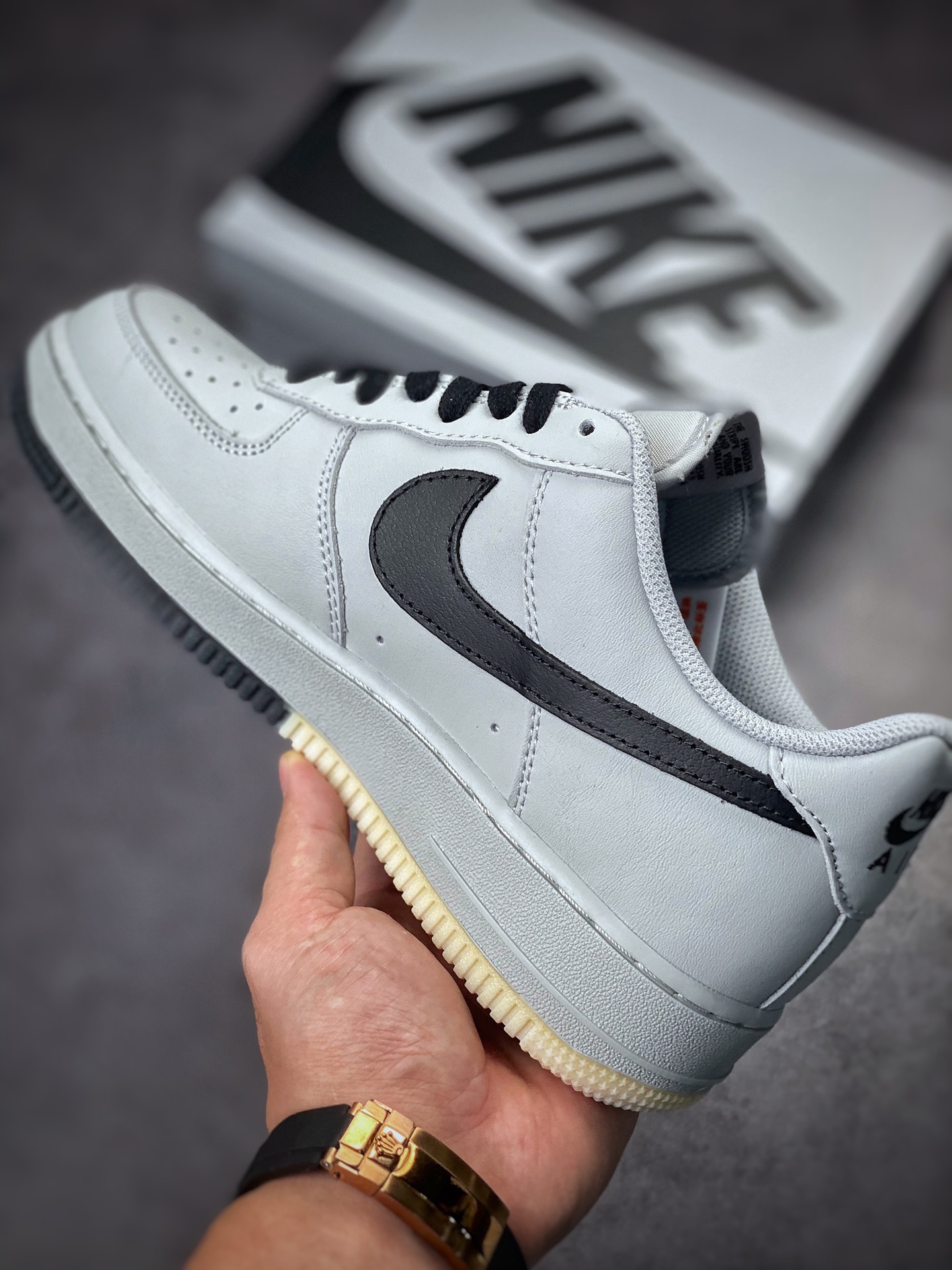 250 Nike Air Force 1 Low 07 “黑灰主场”布鲁克林篮网 HD6936-809