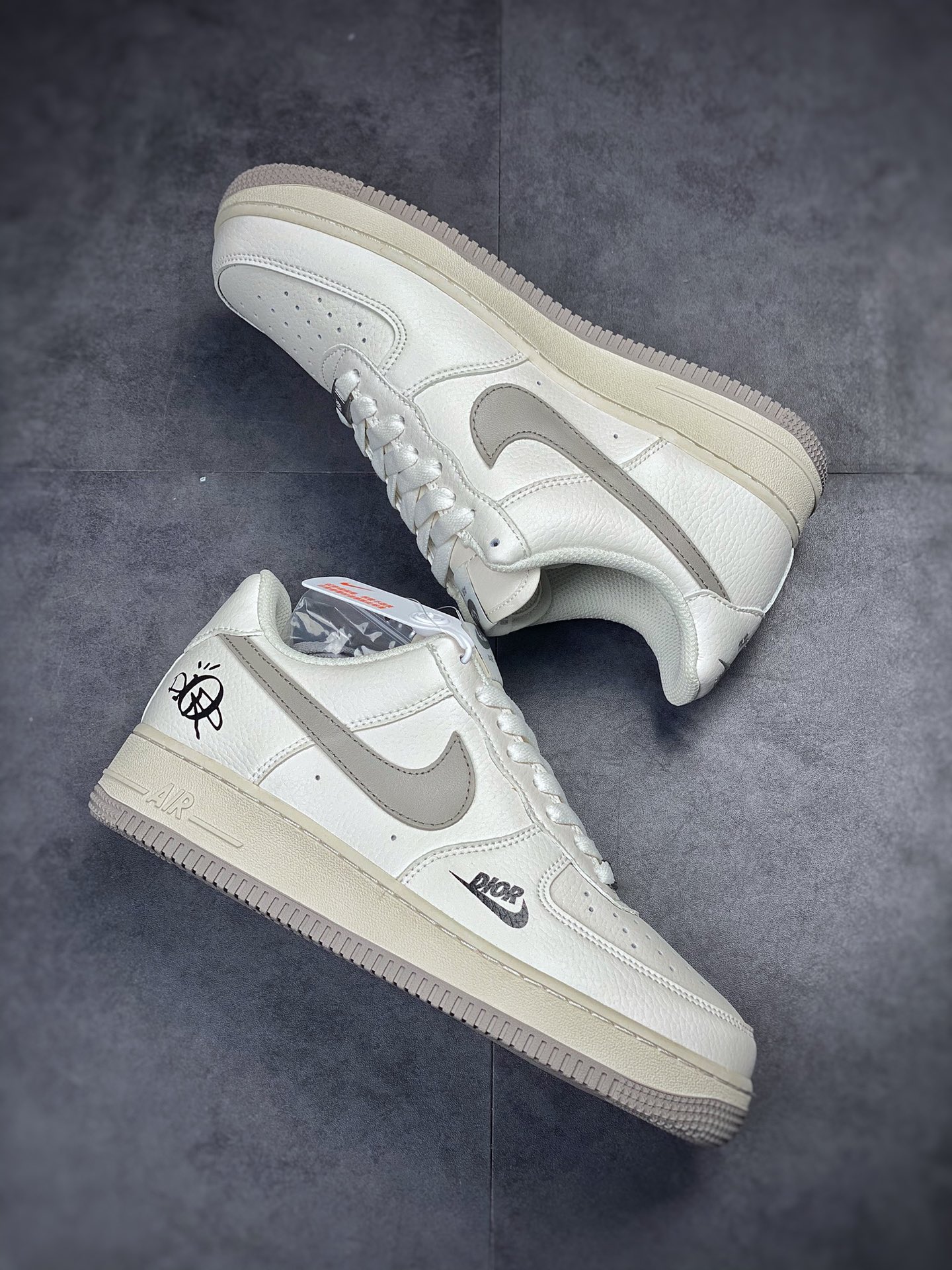 230 Nike Air Force 1 Low 07 “钛金灰-迪奥联名”BS6055-203