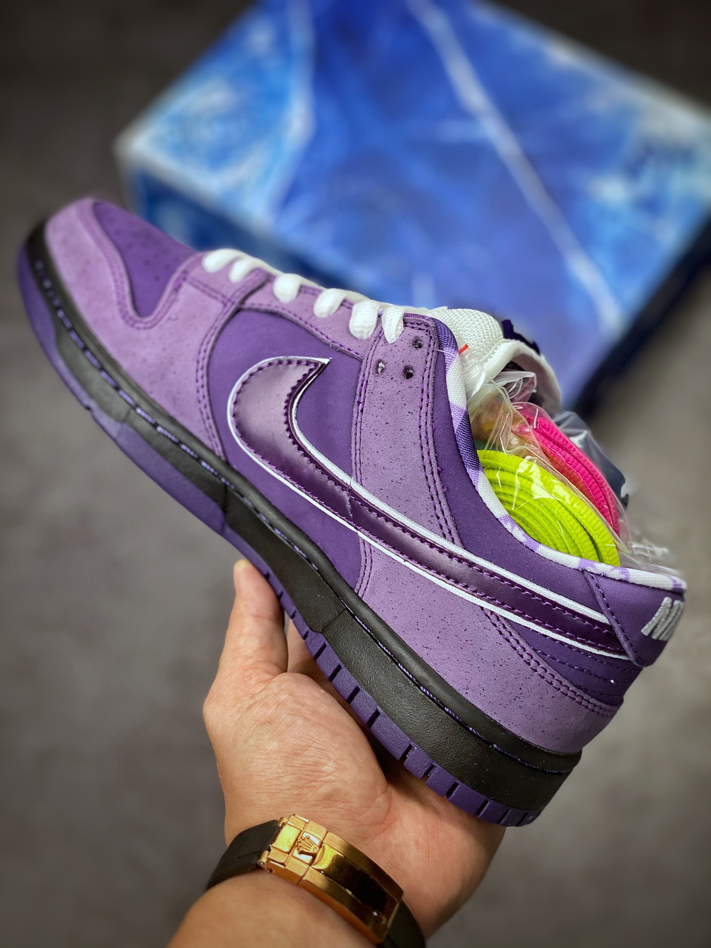 Boston's well-known shoe store heavy joint Concepts x Nike SB Dunk Low ”Purple Lobster” purple lobster BV1310-555