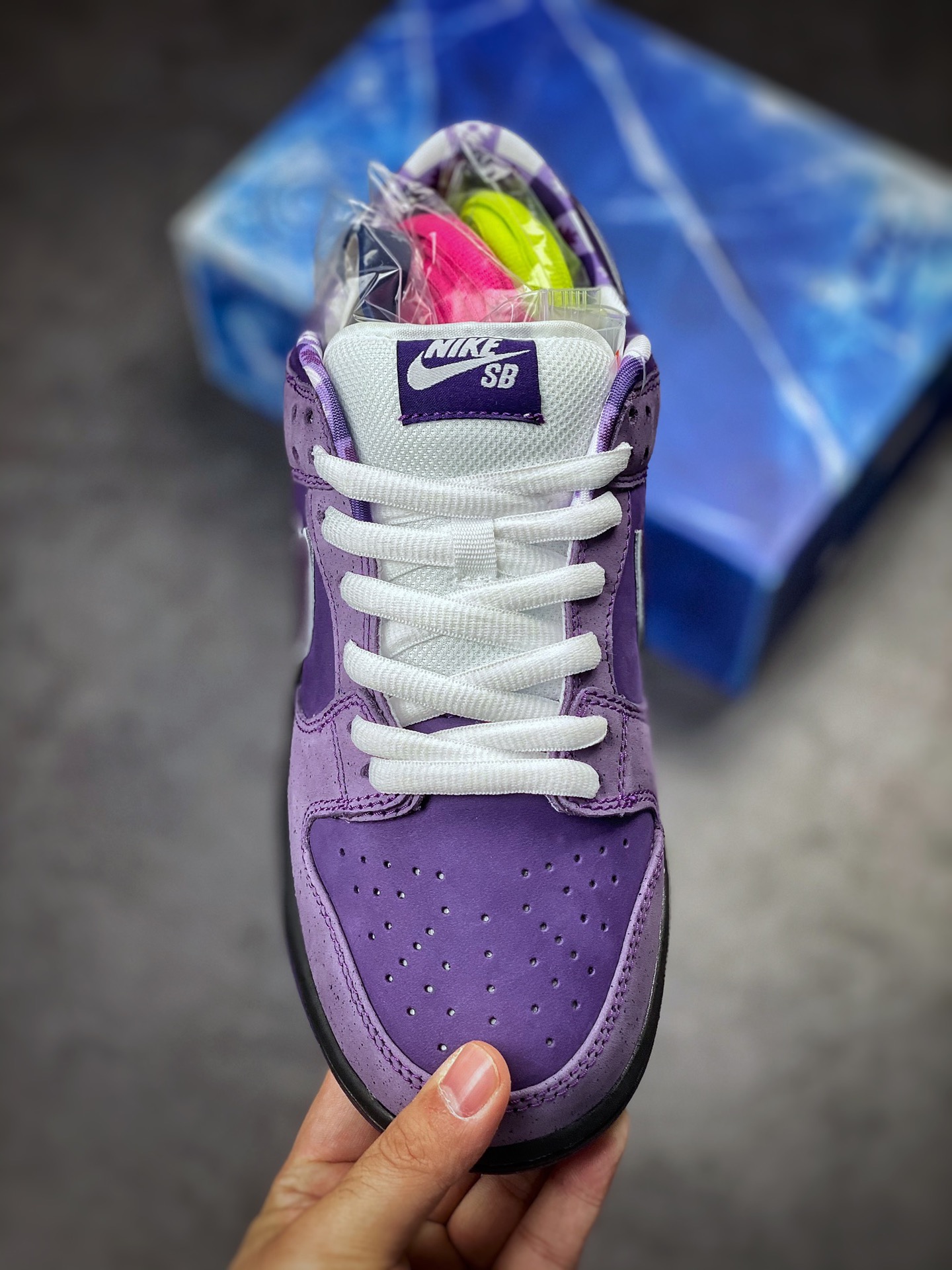 Boston's well-known shoe store heavy joint Concepts x Nike SB Dunk Low ”Purple Lobster” purple lobster BV1310-555