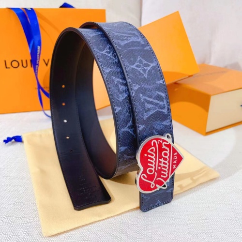 Louis Vuitton Iconic 4.0mm Reversible Belt Monogram Escale Canvas 1 Louis Vuitton Iconic 4.0mm Reversible Belt Monogram Escale Canvas