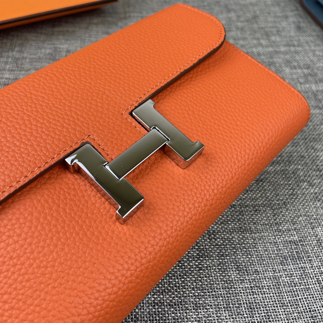 Hermes  Constance P 爱马仕型号:539银扣togo皮 size:22*11cm 🇫🇷海外🇫🇷进口To