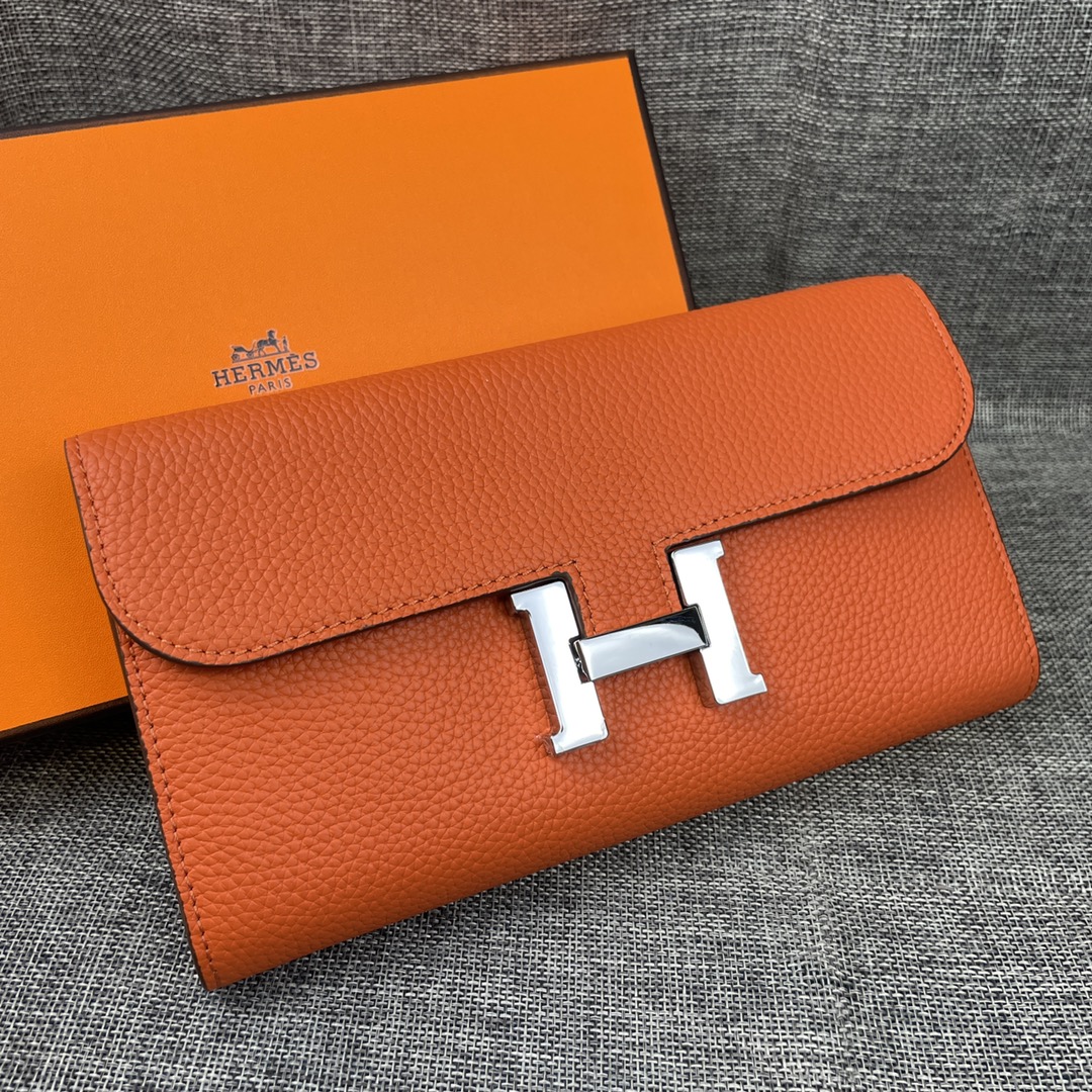 Hermes  Constance P 爱马仕型号:539银扣togo皮 size:22*11cm 🇫🇷海外🇫🇷进口To