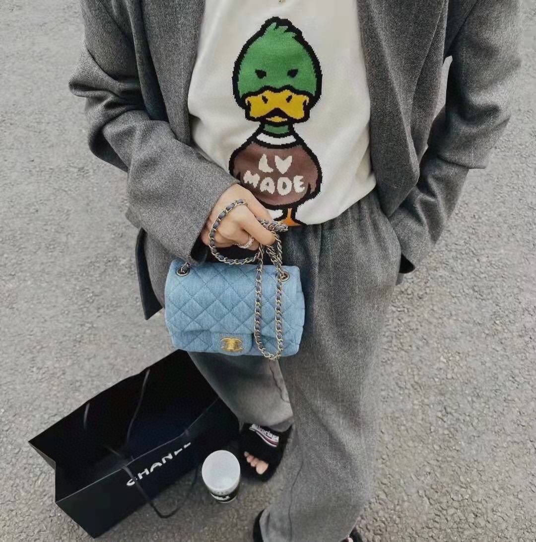 280 （礼盒装） Louis Vuitton & Nigo 鸭子提花针织毛衣