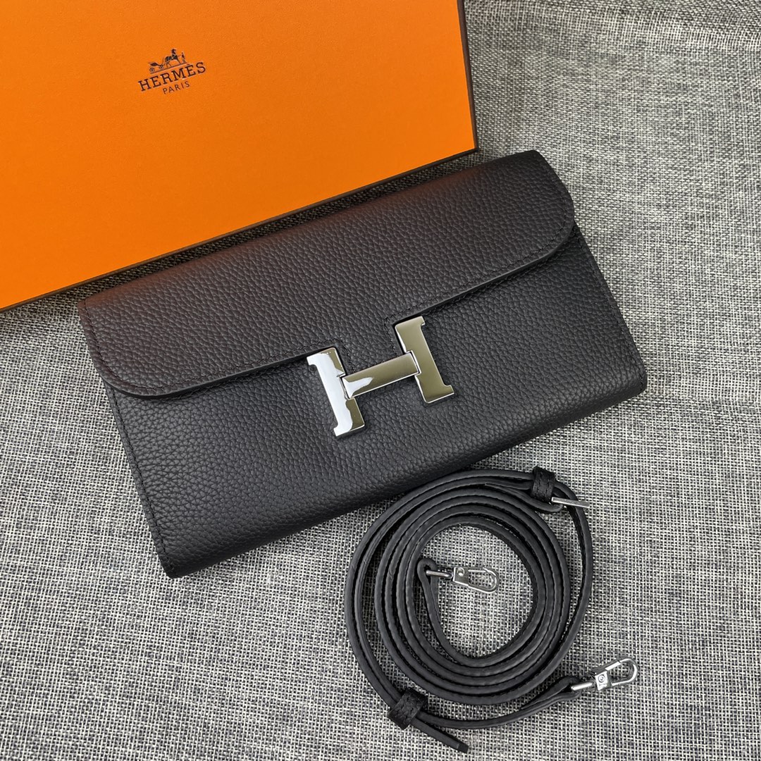 Hermes Constance P 爱马仕型号:9852银带togo皮 size:22*11cm 🇫🇷海外🇫🇷进口T Hermes Constance P 爱马仕型号:9852银带togo皮 size:22*11cm 🇫🇷海外🇫🇷进口T