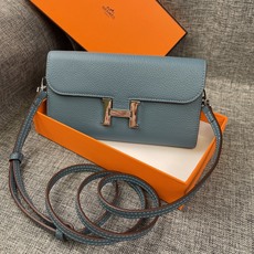 Hermes Constance P 爱马仕型号:9852银带togo皮 size:22*11cm 🇫🇷海外🇫🇷进口T Hermes Constance P 爱马仕型号:9852银带togo皮 size:22*11cm 🇫🇷海外🇫🇷进口T