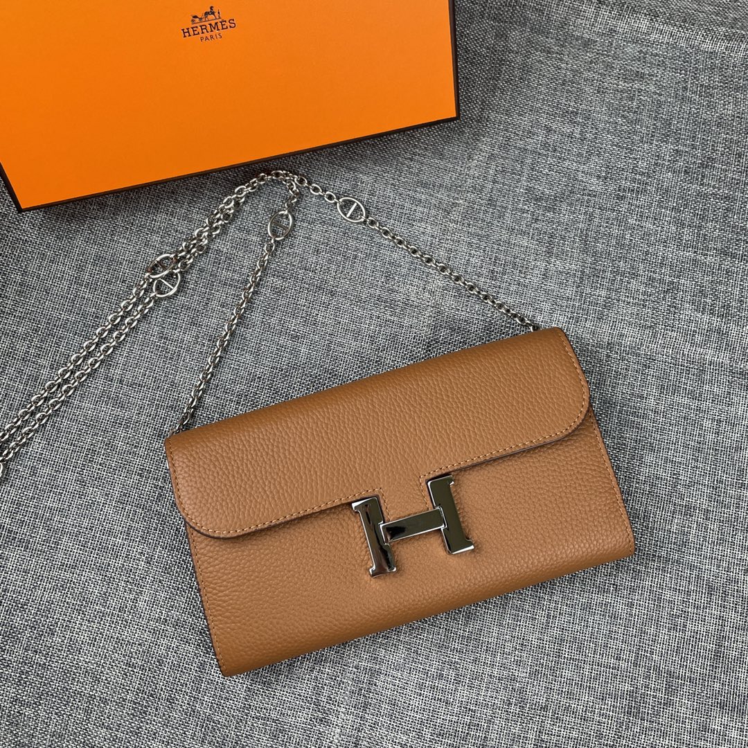 Hermes Constance P 爱马仕型号:9852togo皮银链 size:22*11cm 🇫🇷海外🇫🇷进口T Hermes Constance P 爱马仕型号:9852togo皮银链 size:22*11cm 🇫🇷海外🇫🇷进口T