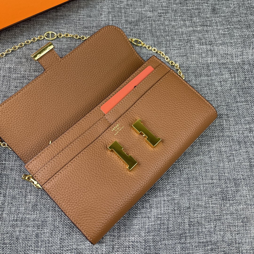 Hermes Constance P 爱马仕型号:9852金链togo皮 size:22*11cm 🇫🇷海外🇫🇷进口T Hermes Constance P 爱马仕型号:9852金链togo皮 size:22*11cm 🇫🇷海外🇫🇷进口T