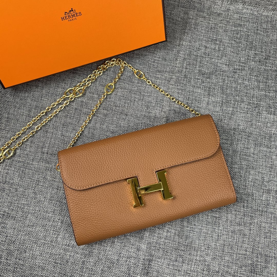 Hermes Constance P 爱马仕型号:9852金链togo皮 size:22*11cm 🇫🇷海外🇫🇷进口T Hermes Constance P 爱马仕型号:9852金链togo皮 size:22*11cm 🇫🇷海外🇫🇷进口T