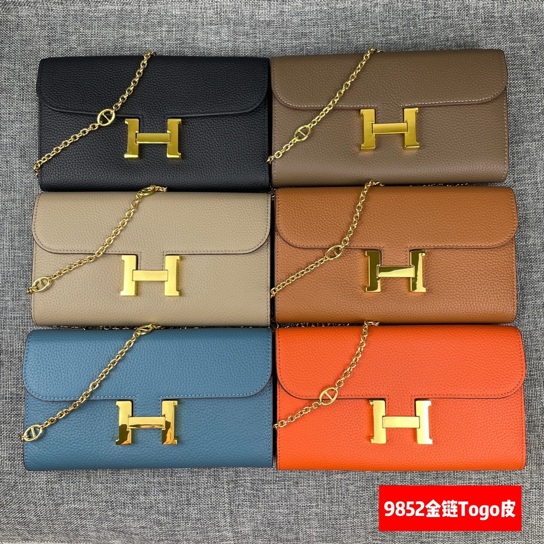 Hermes Constance P 爱马仕型号:9852金链togo皮 size:22*11cm 🇫🇷海外🇫🇷进口T Hermes Constance P 爱马仕型号:9852金链togo皮 size:22*11cm 🇫🇷海外🇫🇷进口T
