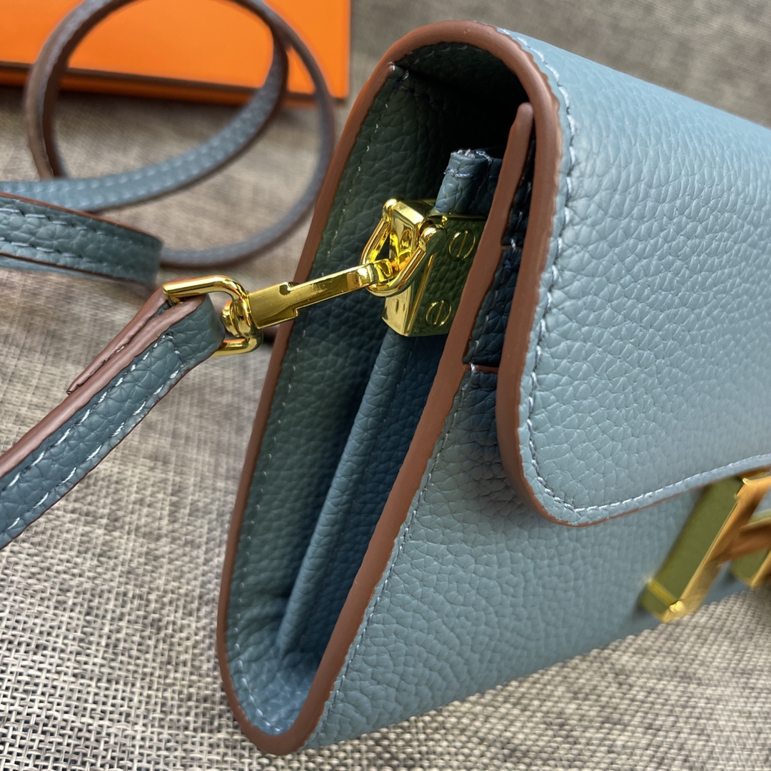 Hermes Constance P 爱马仕型号:9852金带togo皮 size:22*11cm 🇫🇷海外🇫🇷进口T Hermes Constance P 爱马仕型号:9852金带togo皮 size:22*11cm 🇫🇷海外🇫🇷进口T