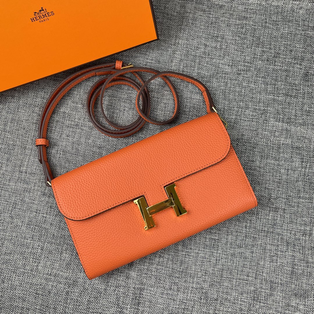 Hermes Constance P 爱马仕型号:9852金带togo皮 size:22*11cm 🇫🇷海外🇫🇷进口T Hermes Constance P 爱马仕型号:9852金带togo皮 size:22*11cm 🇫🇷海外🇫🇷进口T