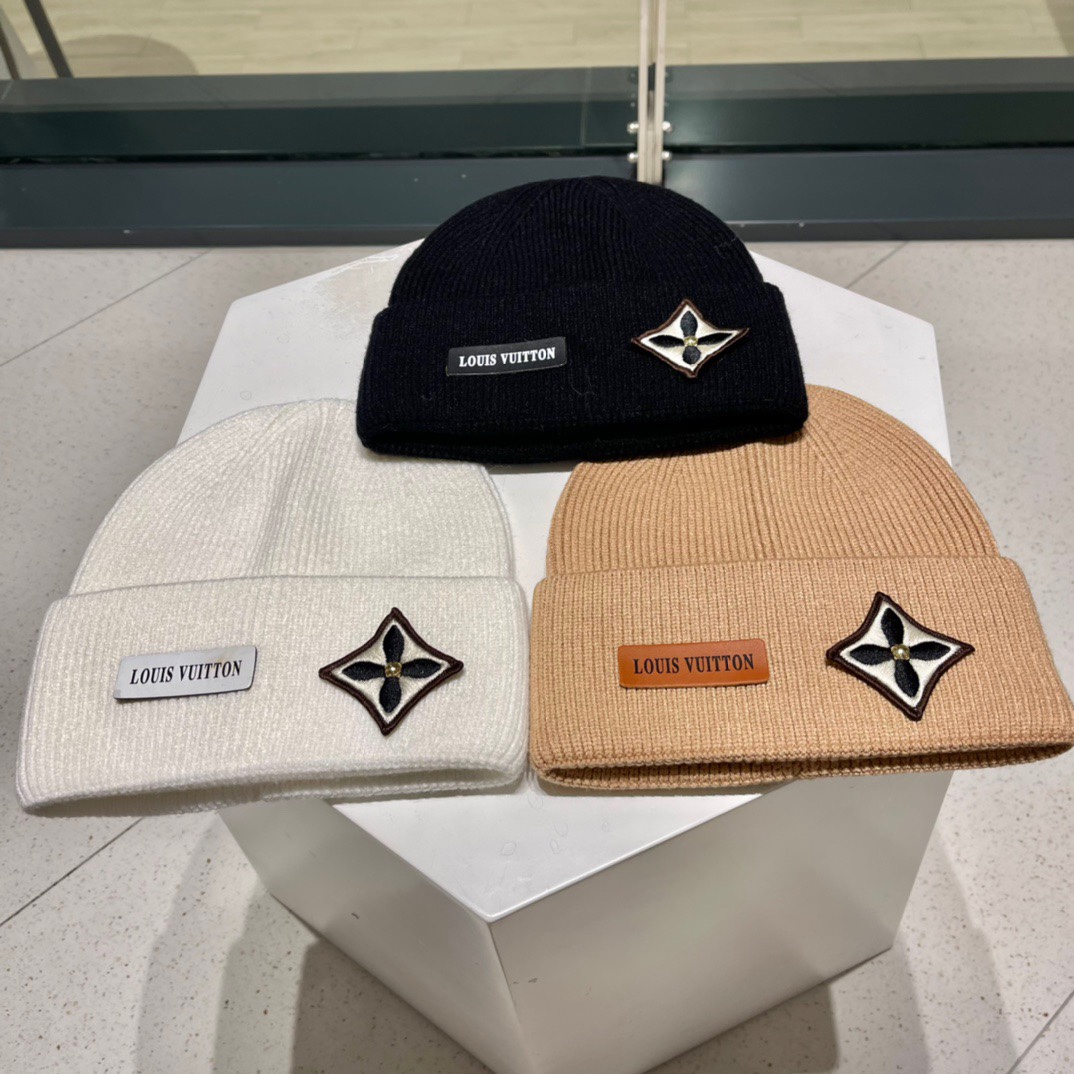 Louis Vuitton Store
 Hats Knitted Hat Unisex Women Fall/Winter Collection