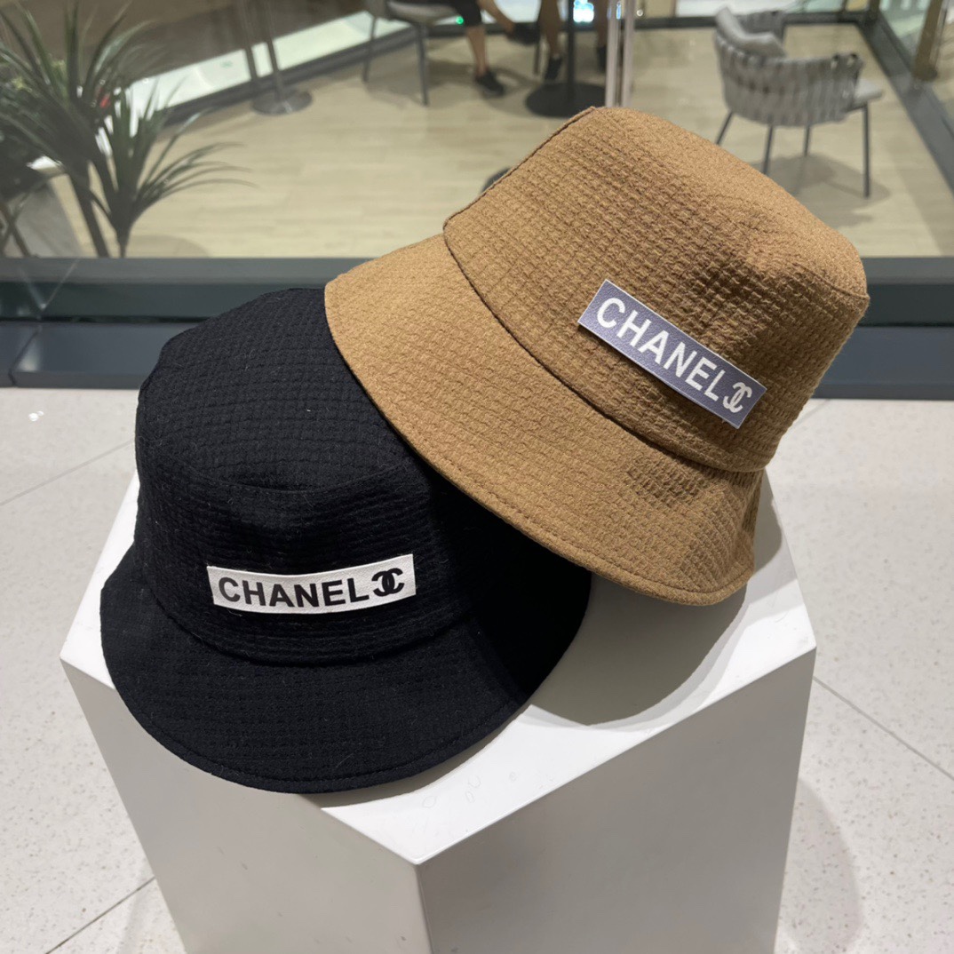 Chanel Hats Bucket Hat Lambswool Fall/Winter Collection