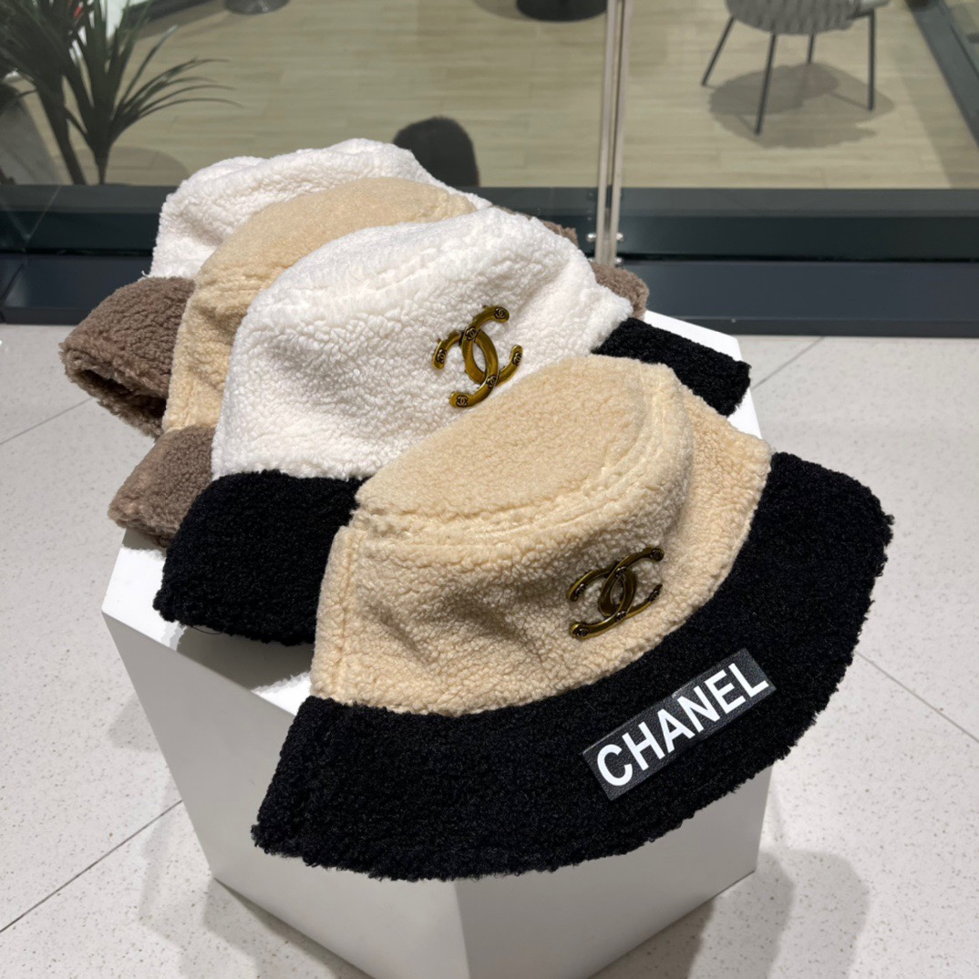 Designer Fashion Replica
 Chanel Hats Bucket Hat Lambswool